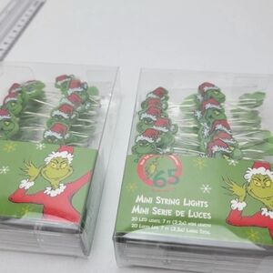 The Grinch Lights Mini String Lights 2 Packs